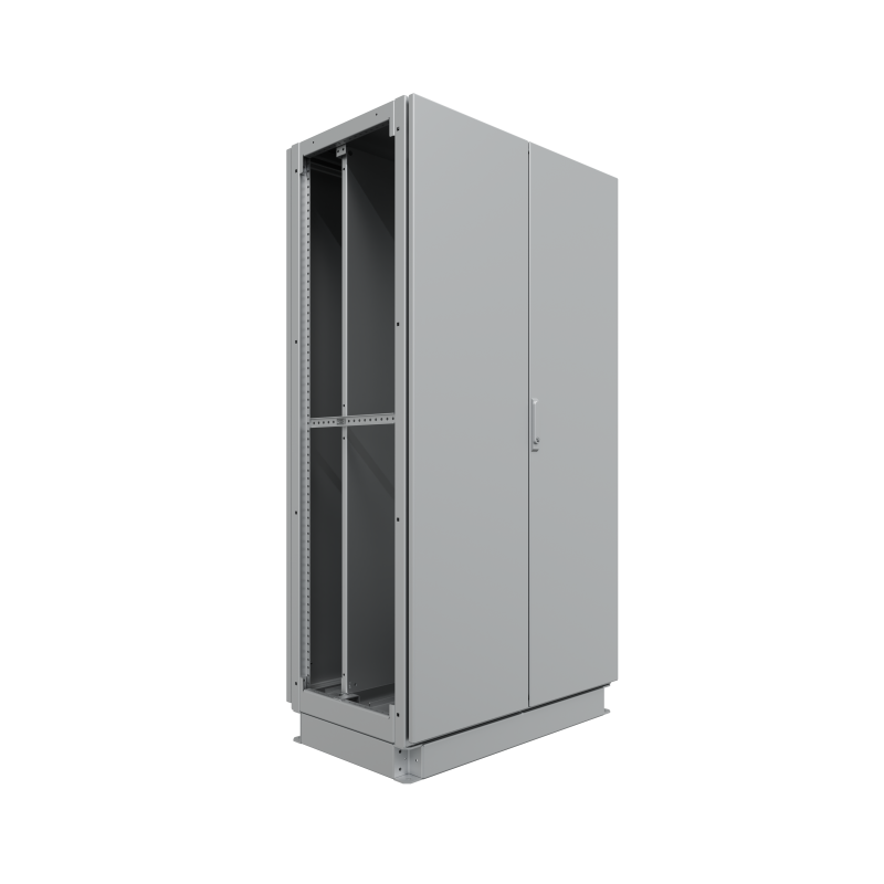 Floor Standing Electrical Enclosures - angle depth view Bartakke Electrofab