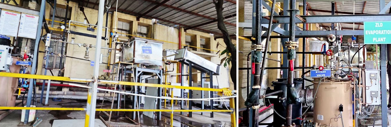 Zero Liquid Discharge (ZLD) plant at Bartakke